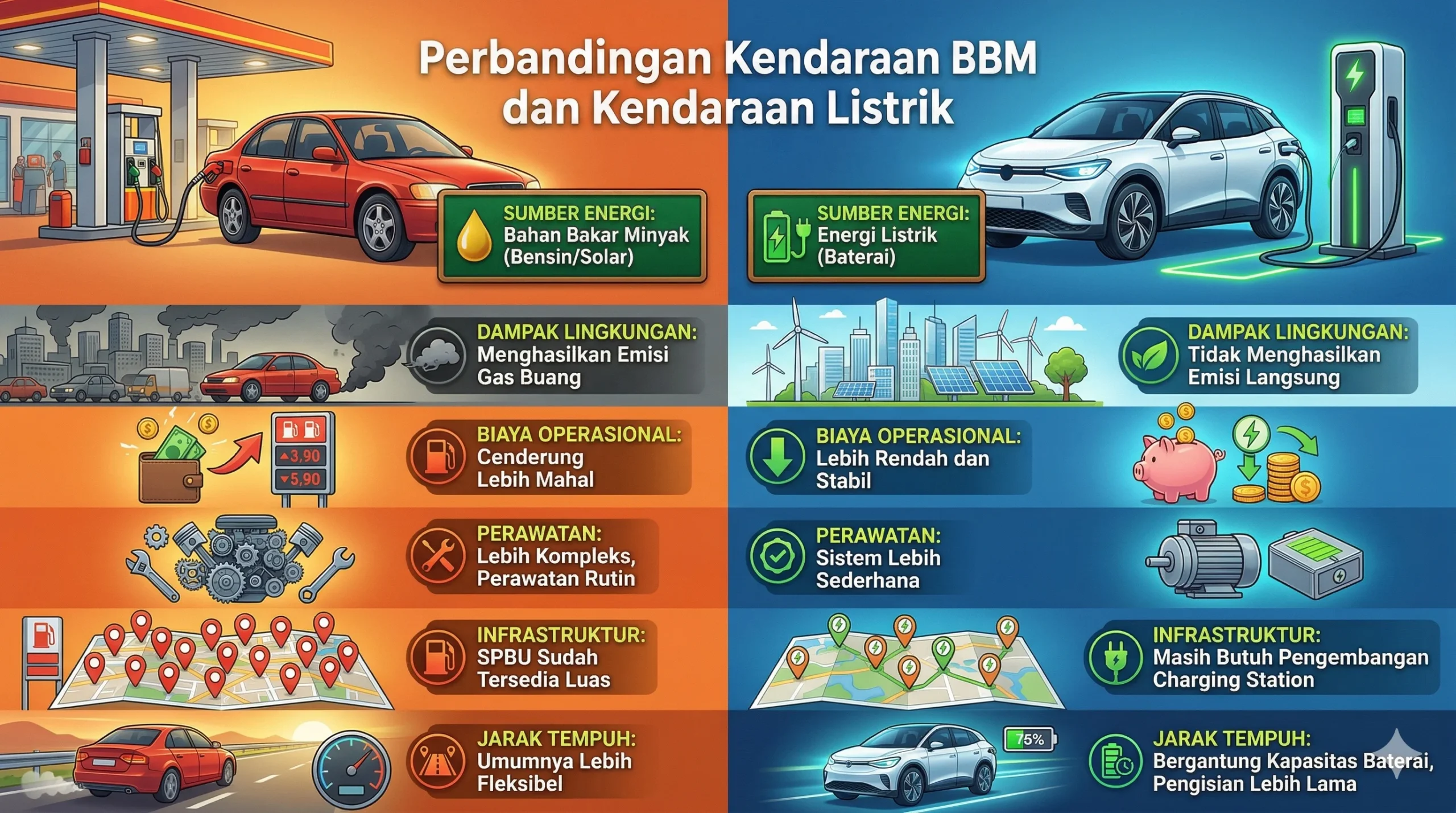 Dilema BBM dan Kendaraan Listrik: Antara Efisiensi Biaya, Ketahanan Stok, dan Rencana Pembatasan Subsidi