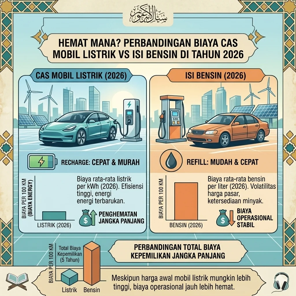 Dinamika Biaya Energi 2026: Dari Polemik Sewa Kandang Hingga Efisiensi Mobil Listrik