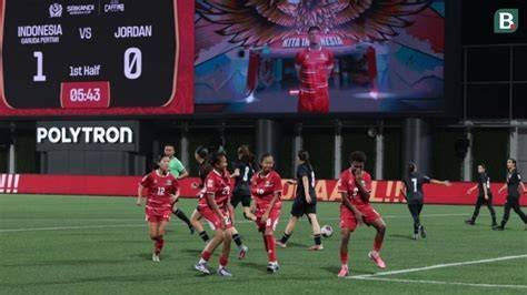 Yordania Cukur 3 Gol Tanpa Balas, Garuda Pertiwi Tertinggal di Final Srikandi Merdeka Cup, Thailand Siap Gigit Kemenangan