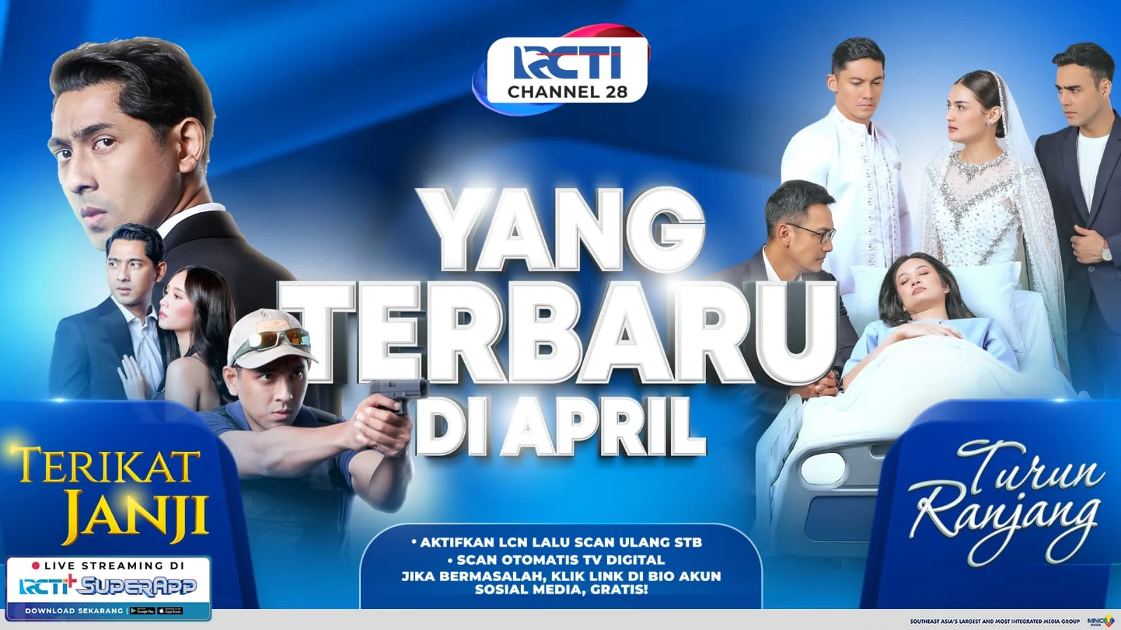 Kemeriahan HUT ke-37 RCTI: Dari Pernikahan Fiktif Terikat Janji hingga Duel Panas Persib di ACL 2