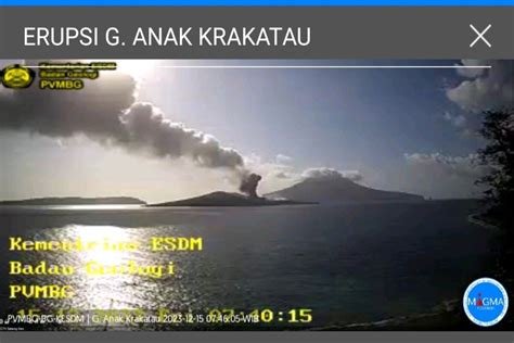 Menanggapi dampak erupsi Anak Krakatau, pemerintah Jawa Barat menerapkan pembelajaran daring di sekolah serta menyiapkan posko darurat untuk membantu warga terdampak
