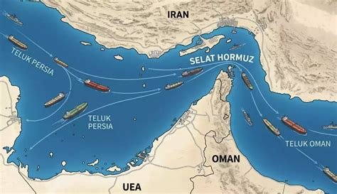 Iran berencana menetapkan zona maritim terbatas baru di perairan luar Selat Hormuz, langkah strategis mengamankan jalur pelayaran internasional