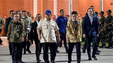 Prabowo berangkat ke Rusia untuk memenuhi undangan Presiden Putin dalam forum ekonomi internasional