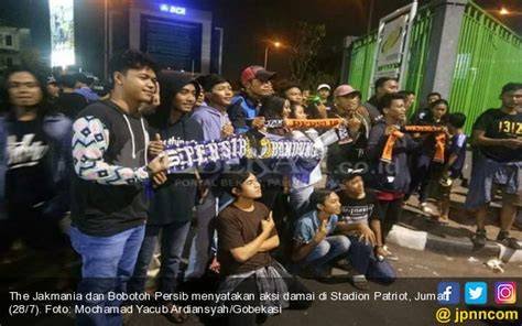 Jakmania dan Bobotoh Bekasi tekankan pentingnya persaudaraan menjelang laga seru, sepakat jaga solidaritas di antara keduanya