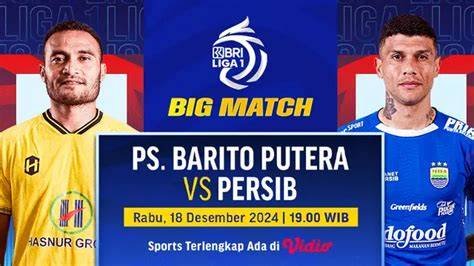 Jadwal siaran langsung Big Match BRI Super League di Indosiar dan Vidio diumumkan, menampilkan laga sengit Persija melawan Persib pada Minggu malam nanti